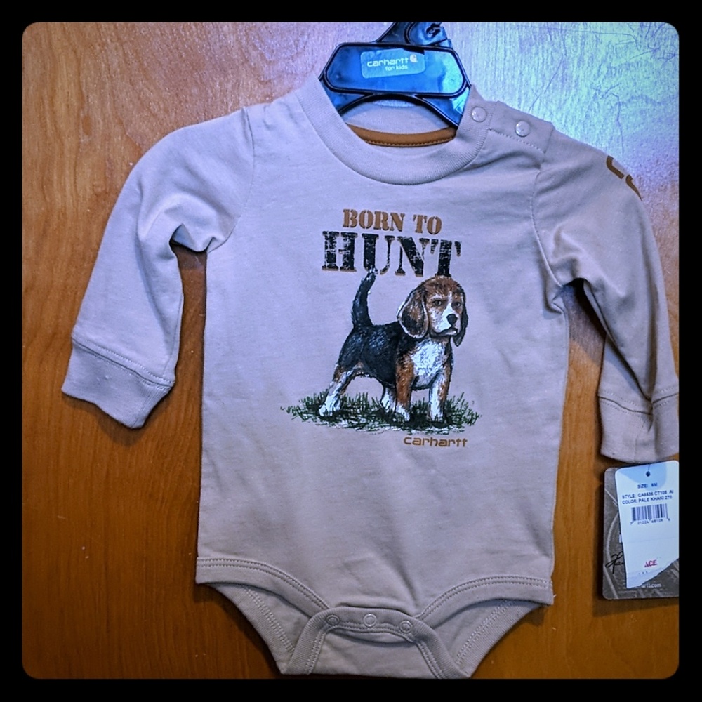 Carharrt one piece long sleeve onesie